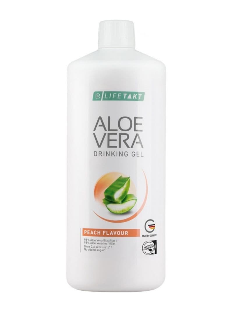 Aloe Vera Drinking Gel - Peach (3 stuks)