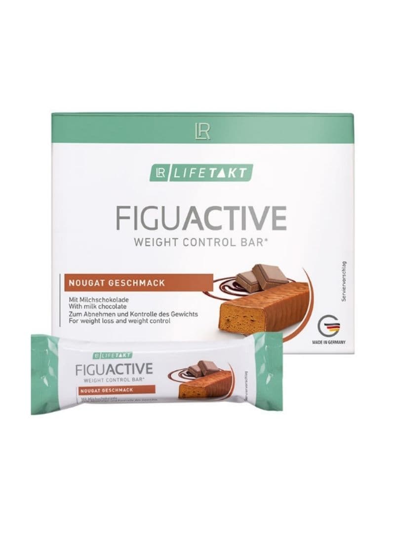 LR Lifetakt - Figu Active Bars – Nougat 6 stuks