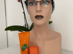 Farben Kim badmuts blauw